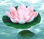 LED Solar Seerose pink
1X LED warm weiss
Grösse 17cm Durchmesser
