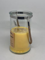 Citronella Kerze im 
Glas mit Kordel