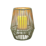 LED Solar Laterne Farbe: grau mit Solar Kerze weiss Grösse Laterne 20x20x25cm