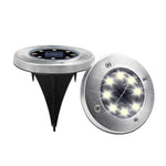 LED Solar Boden Leuchte 
4er Set mit je 8 LED