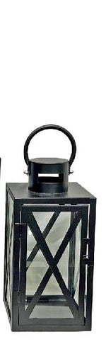 Laterne aus Metall antrazhit Farol