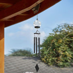 LED Solar Windspiel Crackle Ball