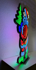 LED Figur Weihnachtsmann mit Infinity Effekt Outdoor