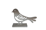Deko Vogel aus Holz 
auf Holzsockel
Farbe: Weiss
L:20.5cm H:14.5cm
