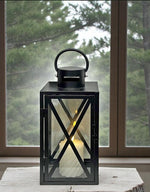 Laterne aus Metall antrazhit Farol