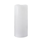 LED Solar Kerze Kunststoff 
Outdoor wasserdicht IP44 
D:10cm - H:25cm
Farbe weiss