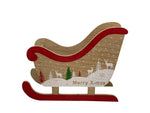 Deko Schlitten Holz Merry X-Mas
Farbe: Braun/Weiss/Rot
Design: Winterlandschaft