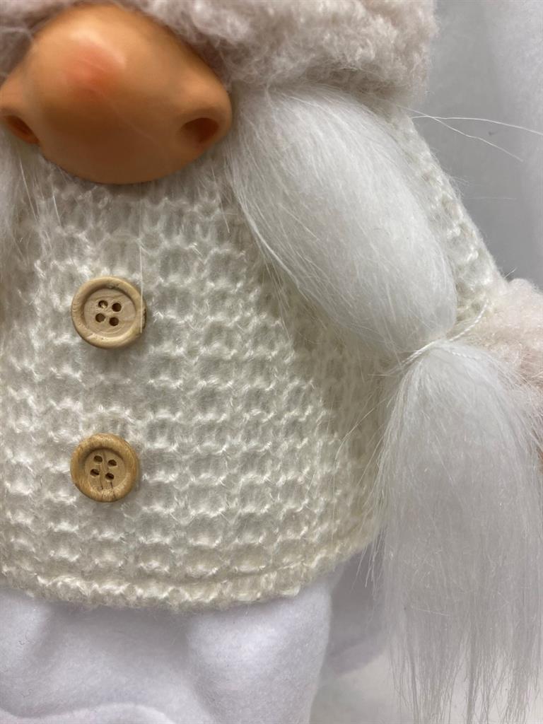 Deko Wichtel Santa 
stehend Mädchen
L:10cm B:18cm H:43cm
braun / beige