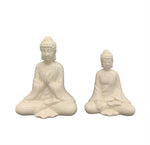 Buddha aus Porzellan H:21cm
Farbe: Weiss
L:16.5cm B:10.8cm H:21cm