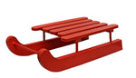 Deko Schlitten rot aus Holz
