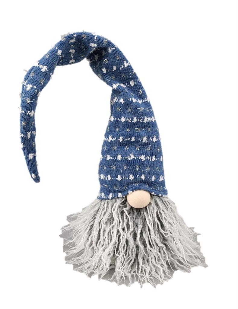 Deko Wichtel Santa 
Farbe: Blau
L:16cm B:19cm H:65cm