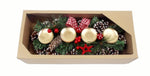 Kerzenhalter Advent dekoriert Grösse 35cm x15x10cm