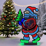 LED Figur Weihnachtsmann mit Infinity Effekt Outdoor