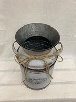 Übertopf aus Metall als Milchkanne H26.5cm