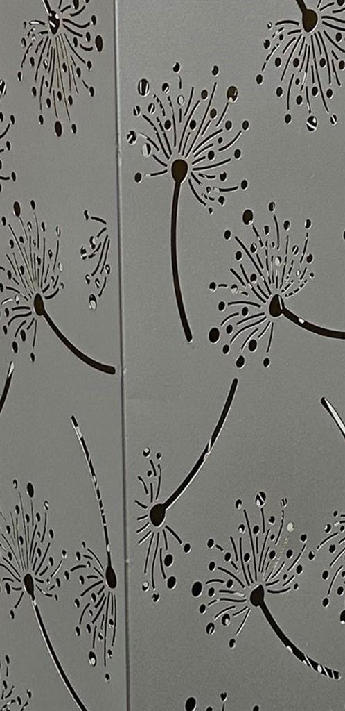 LED Solar Lichtsäule Metall 
Farbe: Silber Gold 
15x15x78.5cm