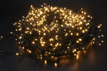 LED Outdoor Lichterkette 800 LED
Warm weisses Licht
L: 48m - Kabelfarbe: Grün