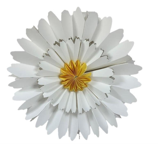 Deko Blume FSC Papier 
D:40x40cm T:7cm