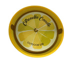 Citronella Kerze Duft Zitrone D12.5cm