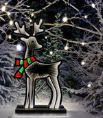 LED Figur Hirsch mit Infinity Effekt Outdoor H60cm