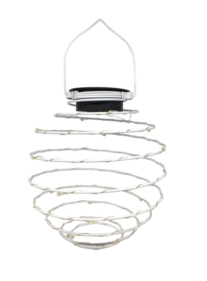 LED Solar Spiral Hängelampe 
D=16cm mit 20 LED 
Microlight
Farbe: Weiss