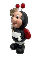 Deko Marienkäfer 
mit Schild Welcome