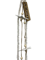 Hänger aus Holz Stern L:70cm
mit Relief XMAS
Stern D: 19cm