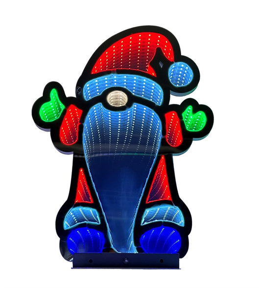 LED Infinity Weihnachtsmann Outdoor