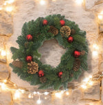 Weihnachtskranz dekoriert 
Durchmesser 40cm