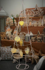 Tannenbaum 3D Weiss Metall
H: 150cm D: 50cm