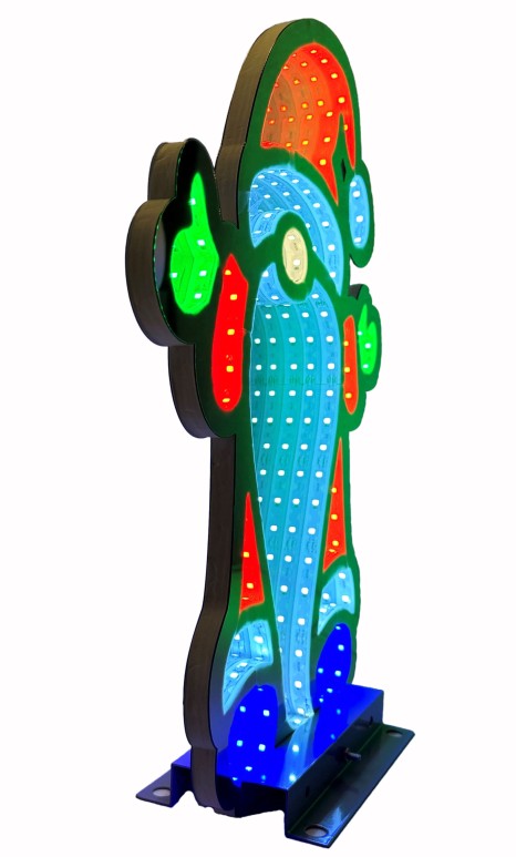 LED Infinity Weihnachtsmann Outdoor