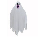 Geist mit LED zum Hängen, 50cm Hoch aus Polyester/PP Gewicht 17g