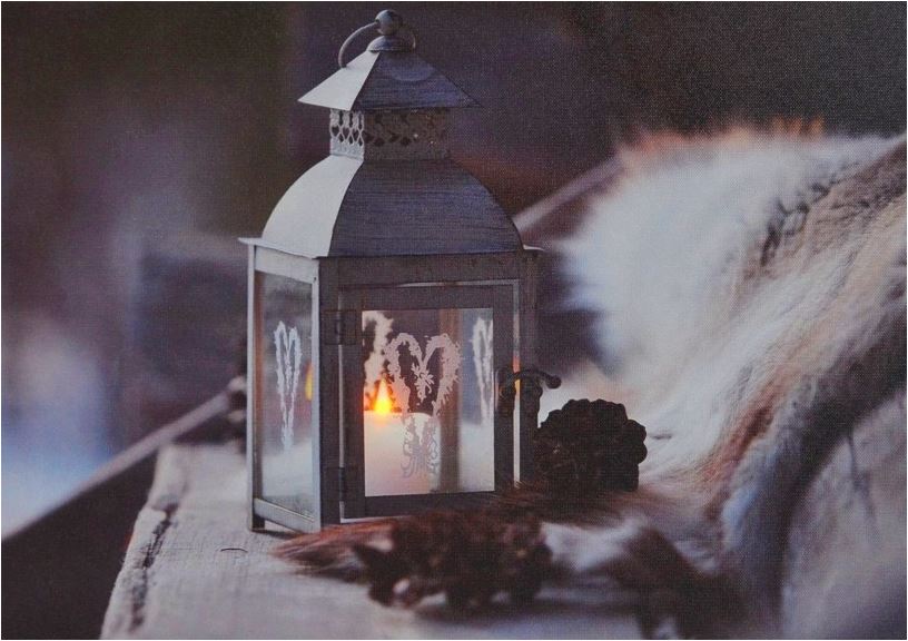 LED Bild aus Canvas 1 LED
Motiv: Laterne
B:40cm H:30cm T:1.8cm