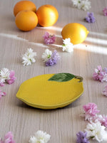 Deko Teller "Lemon" aus Keramik