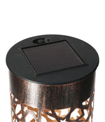 LED Solar Leuchte mit Sternen Design