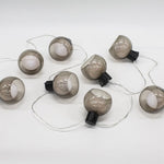 LED Solar Lichterkette
mit 10 LED anthrazit 
Länge: 2.45m
Anschlusskabel: 2m