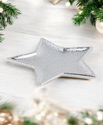 Deko Schale Stern
aus Keramik
Farbe: Silber
D:18cm x H:1.6cm