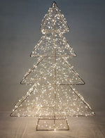 LED Tannenbaum Outdoor Micro LED Lichterkette und Metalldraht mit 720 LED H80cm