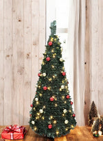 LED künstlicher Tannenbaum grün Pop-up-tree Höhe180cm mit 150 LED D:71cm