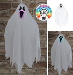 Geist mit LED zum Hängen, 50cm Hoch aus Polyester/PP Gewicht 17g