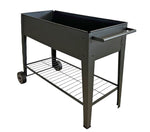 Hochbeet aus Metall L40cm x B95cm x H80cm in anthrazit