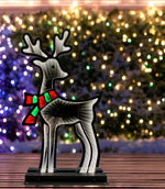 LED Figur Hirsch mit Infinity Effekt Outdoor H60cm