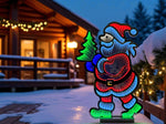 LED Figur Weihnachtsmann mit Infinity Effekt Outdoor