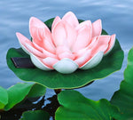 LED Solar Seerose pink
1X LED warm weiss
Grösse 17cm Durchmesser