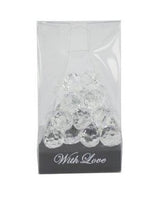 Dekosteine Strass Diamanten 
D 1cm Inhalt:18 Stk