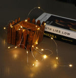 LED Micro Draht Lichterkette 30 LED
L: 290cm
silber Draht