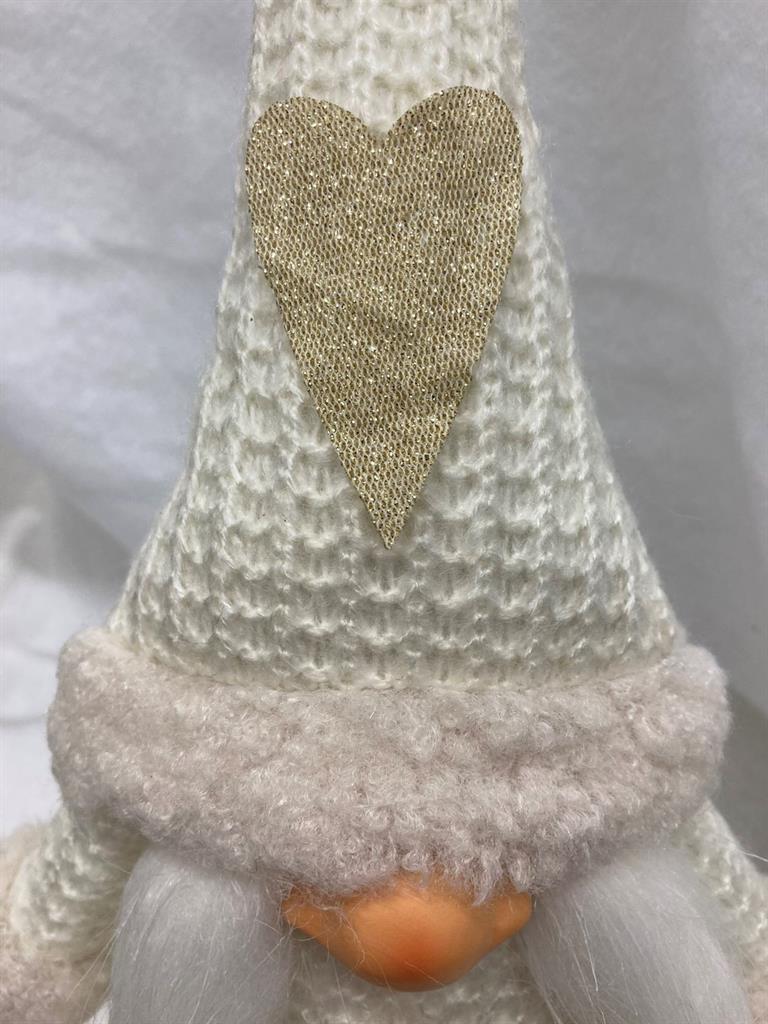 Deko Wichtel Santa 
stehend Mädchen
L:10cm B:18cm H:43cm
braun / beige