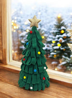 Deko Tannenbaum in Grün aus Filz H43cm