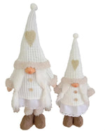 Deko Wichtel Santa 
stehend Mädchen
L:10cm B:18cm H:43cm
braun / beige