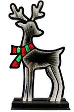 LED Figur Hirsch mit Infinity Effekt Outdoor H60cm