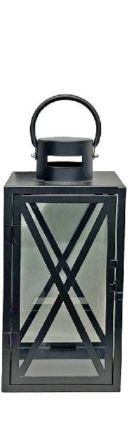 Laterne aus Metall antrazhit Farol